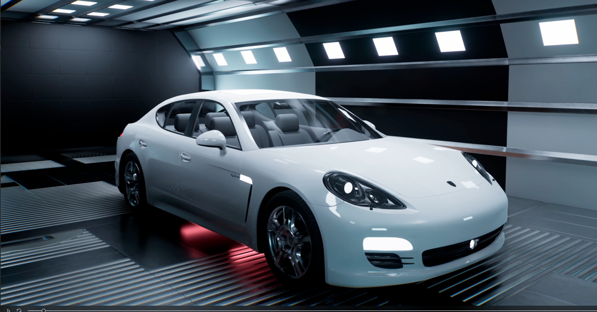 Unreal Engine 5 Car Rendering